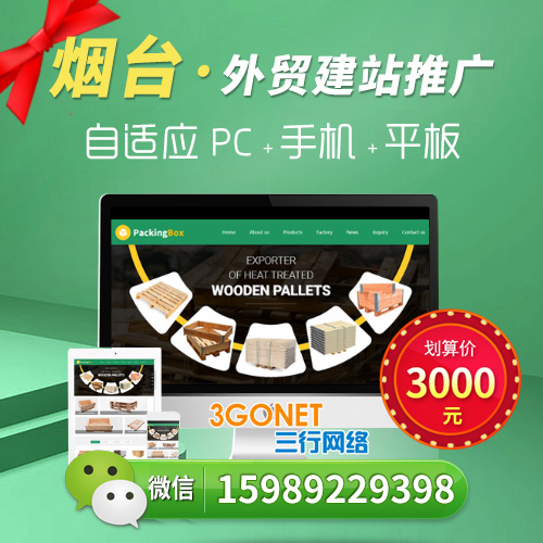 煙臺外貿(mào)建站