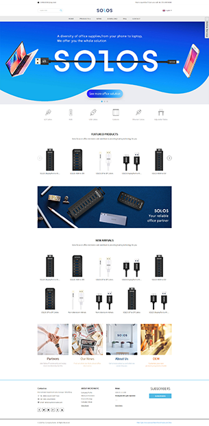 手機指環(huán)支架、手機殼、電子3C外貿(mào)網(wǎng)站建設